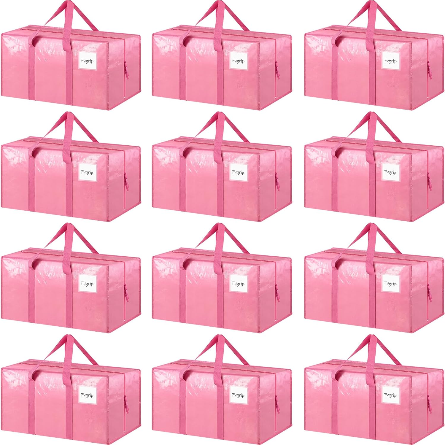 12 Pack Extra Heavy Duty Large Moving Bags for Easy Packing