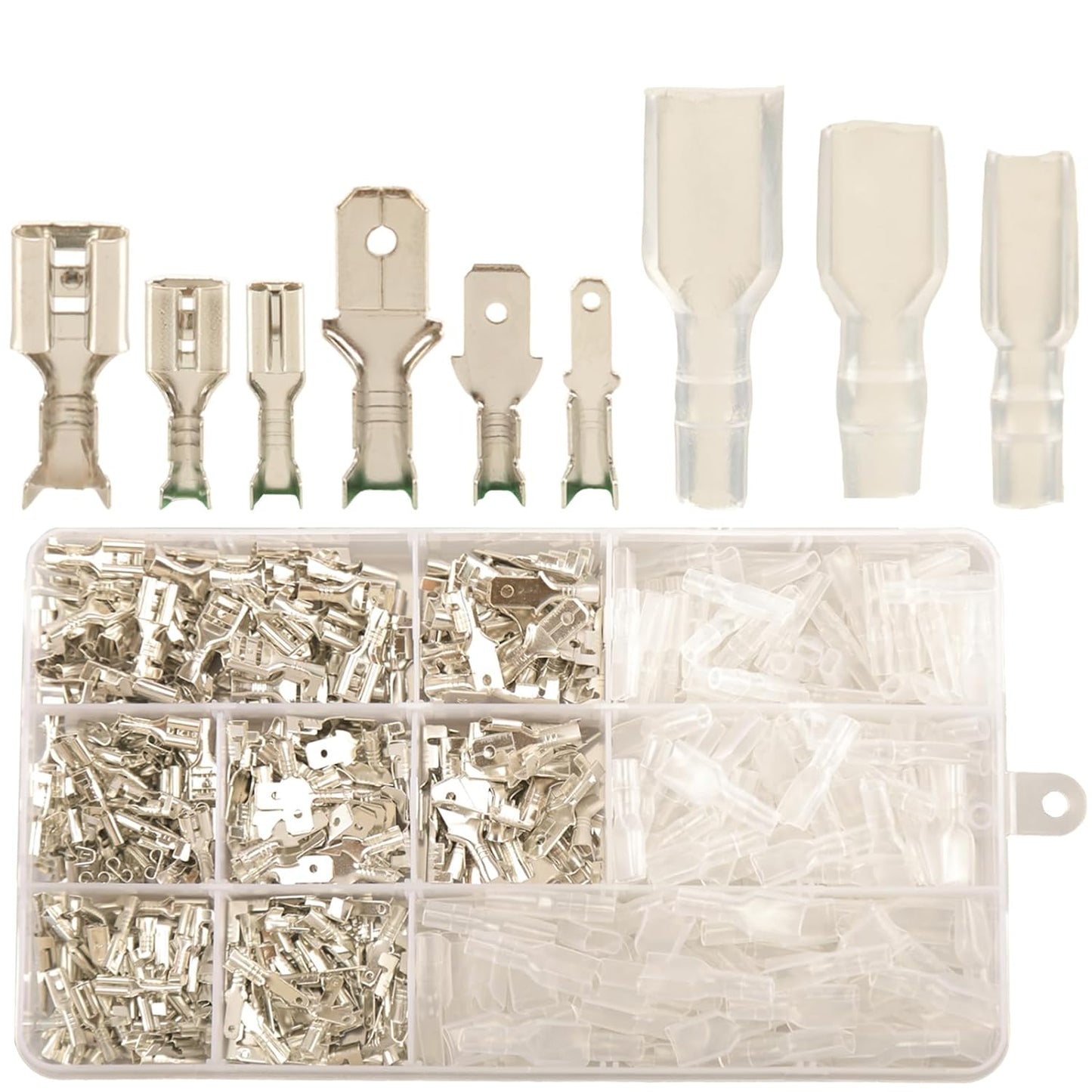 540pc Spade Connectors Kit for Easy Electrical Wiring - Feggizuli