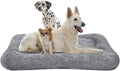 Coohom Deluxe Plush Dog Bed XX-Large Grey - Soft, Breathable Crate Mat