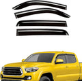 Extra Durable Window Deflectors Tape-On Visors for Toyota Tacoma
