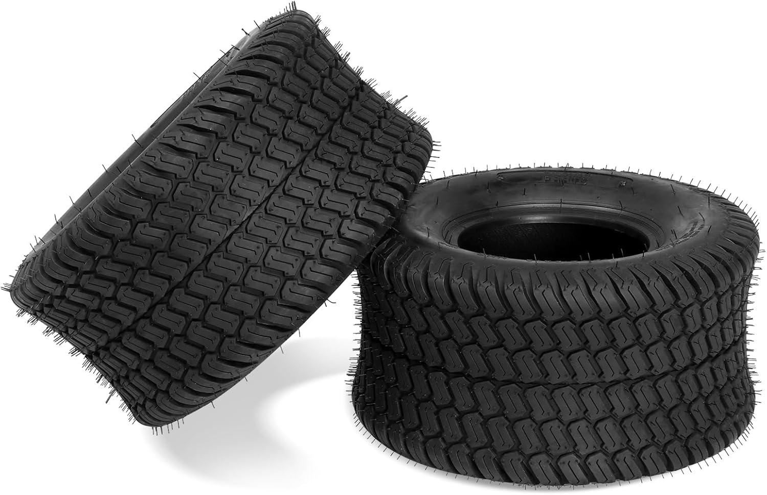 Motorhot Set of 2 18x9.5-8 Turf Lawn Mower Tires for Gardens