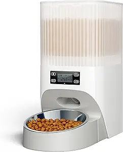 Faroro Automatic Cat Feeder with Portion Control for Pets