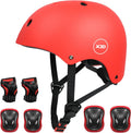 Kids Bike Helmet & Protective Gear Set for Ages 3-8 - Adjustable Fit