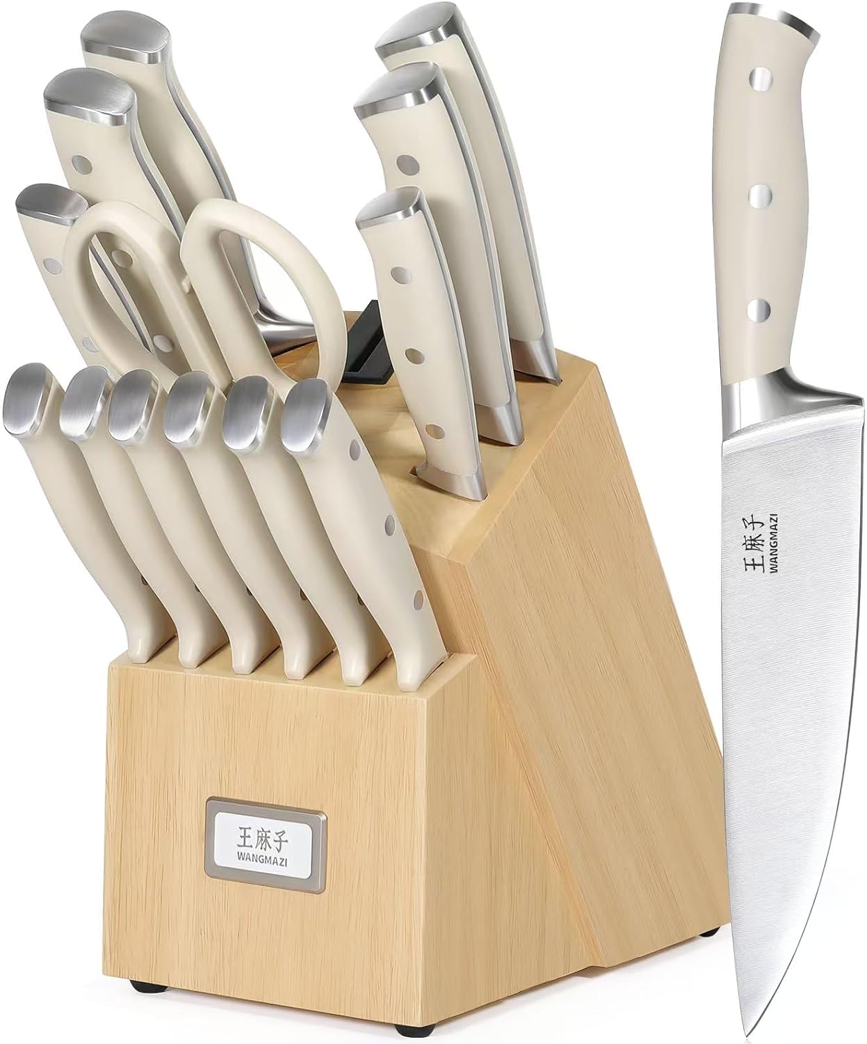 Premium Knife Set with High Carbon Stainless Steel for Kitchen