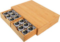 K Cup Holder Bamboo Drawer Organizer - Holds Up to 30 Pods