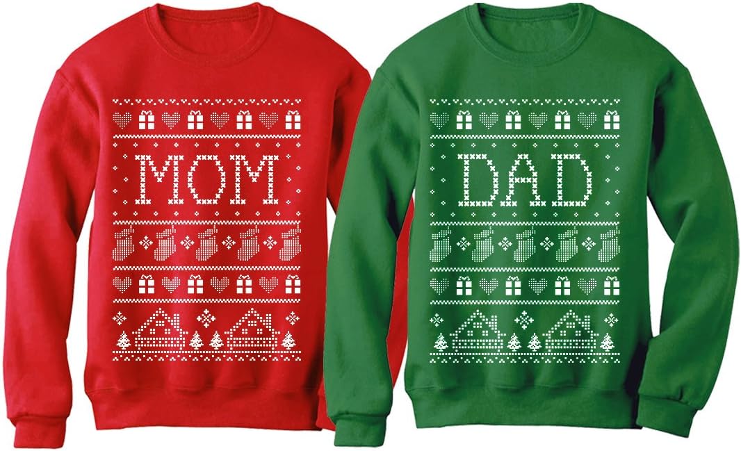 Tstars Matching Ugly Christmas Sweatshirts