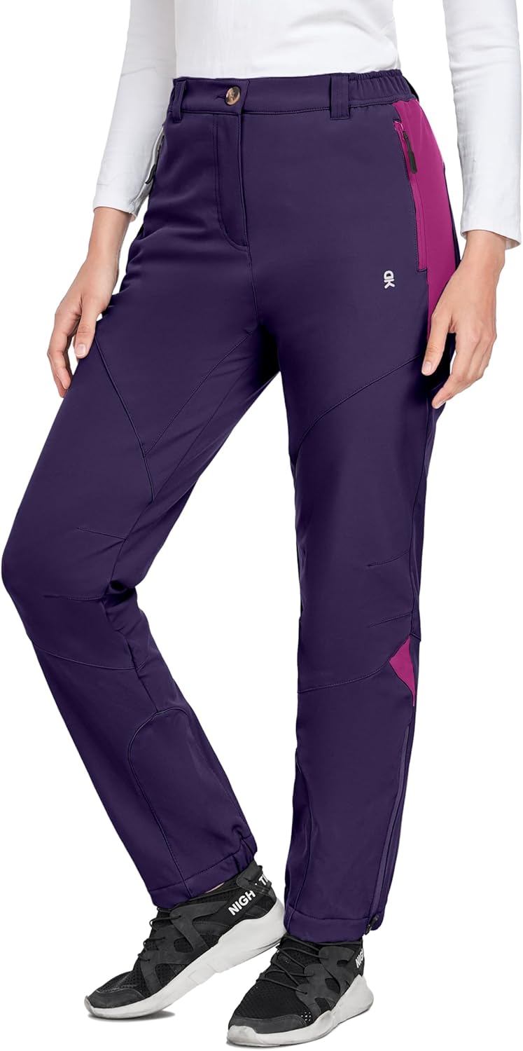 Waterproof Fleece-Lined Softshell Pants by LDA