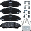 Bendix Priority1 CFC1896 Ceramic Front Brake Pads - Quiet, OE Fit