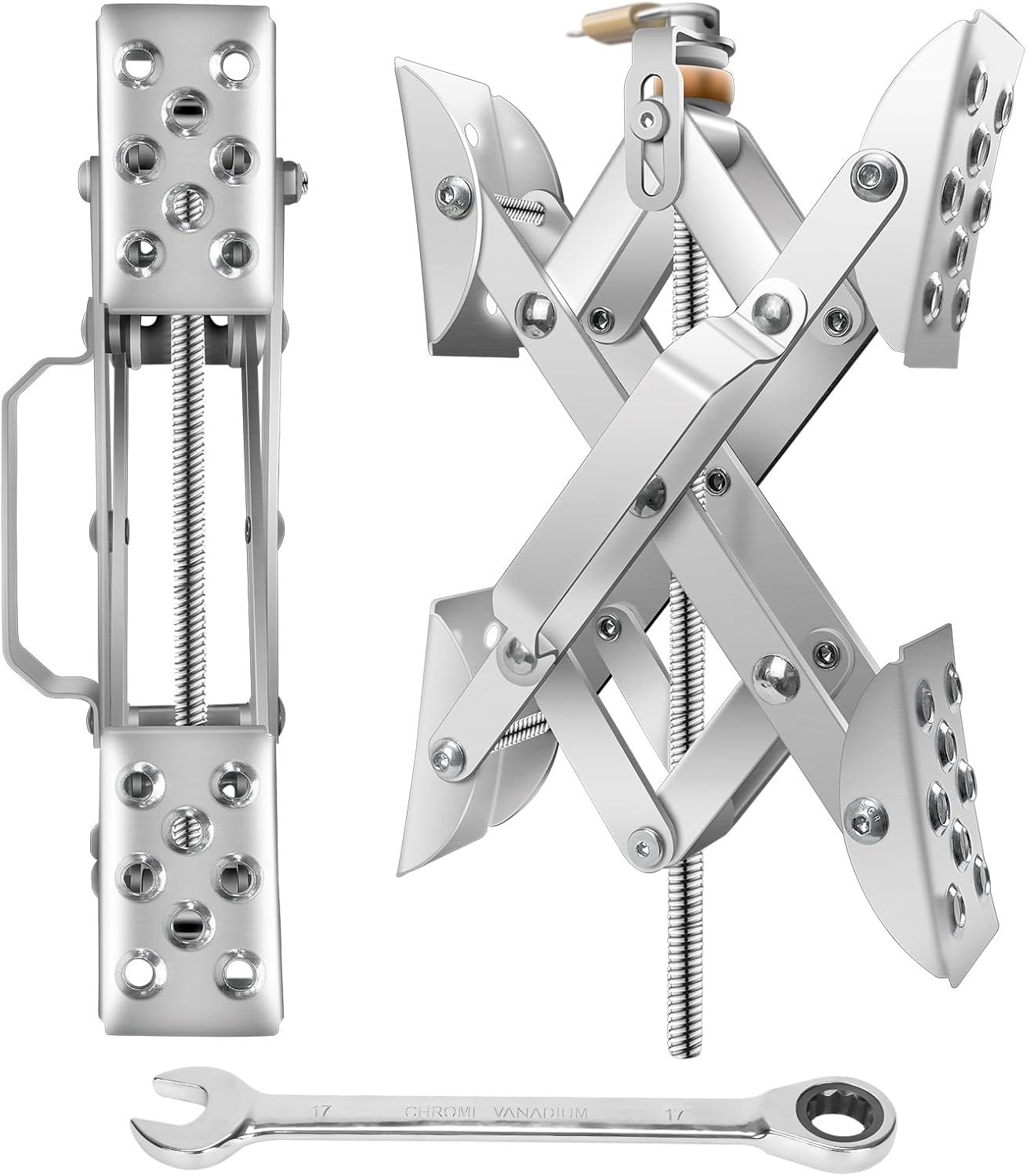 Lockable Anti-Theft Wheel Chocks for Travel Trailers and RVs