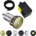 Garbage Disposal Air Switch Kit Brushed Gold - UL Listed Brass Button