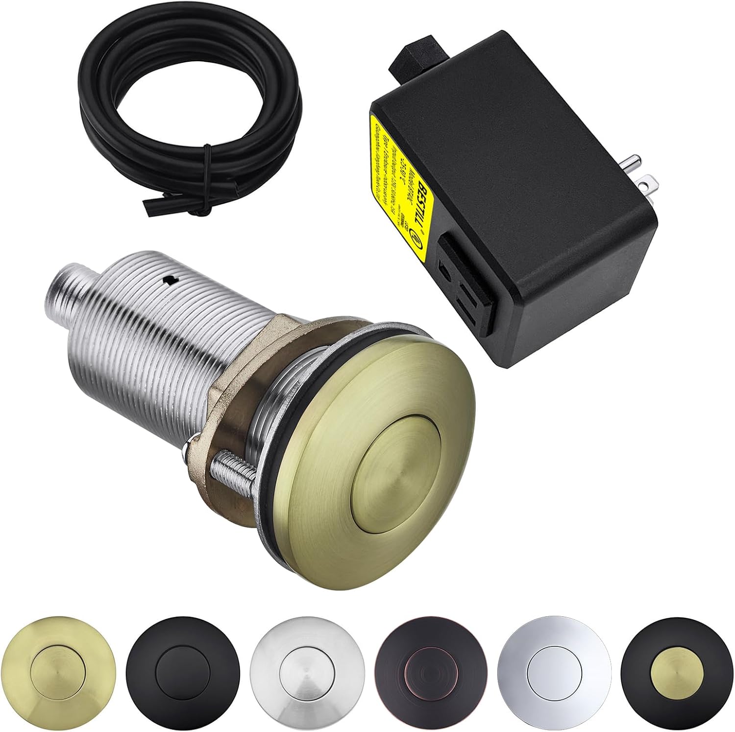 BESTILL Garbage Disposal Air Switch Kit for Safe Waste Disposal