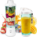 Smoothie Blender with 6 Sharp Blades - Portable Rechargeable Personal