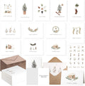 360 Sets Christmas Cards with Envelopes and Stickers for Holidays