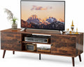 DUMOS TV Stand for 55 60 in TV - Mid Century Modern Media Console