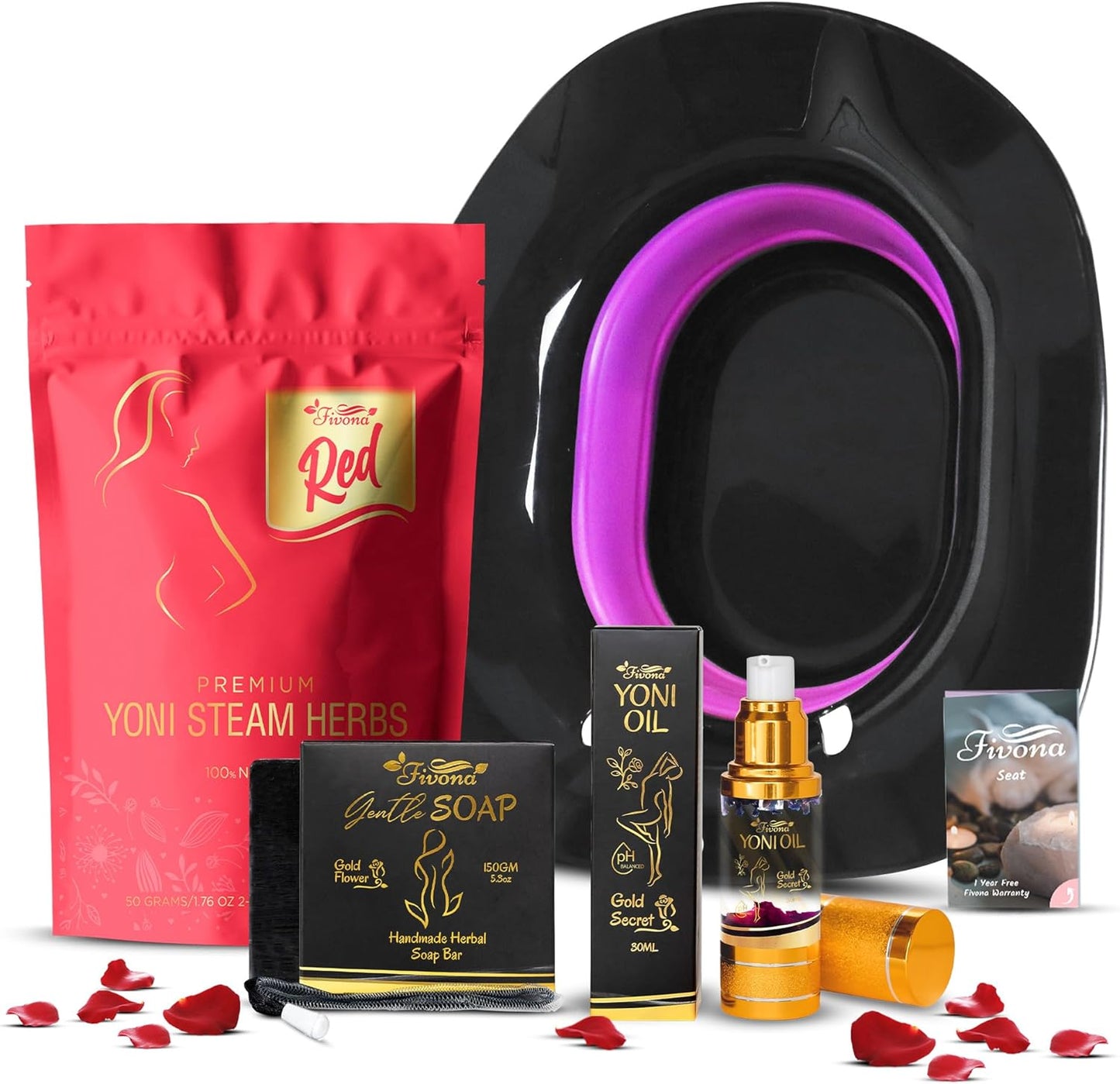 4-in-1 Feminine Care Kit for Holistic Yoni Health and Wellness