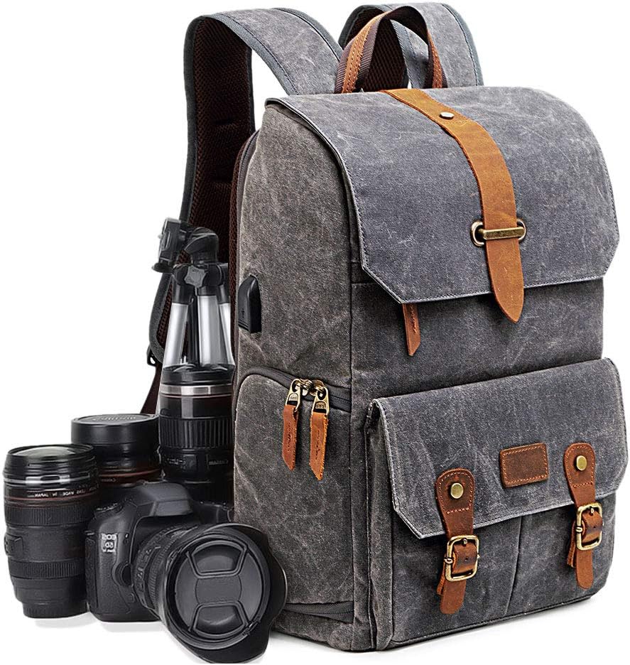 UBAYMAX Camera Backpack for DSLR SLR with Laptop Compartment