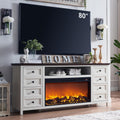 Fireplace TV Stand for TVs up to 80 in - 36 in Electric Fireplace