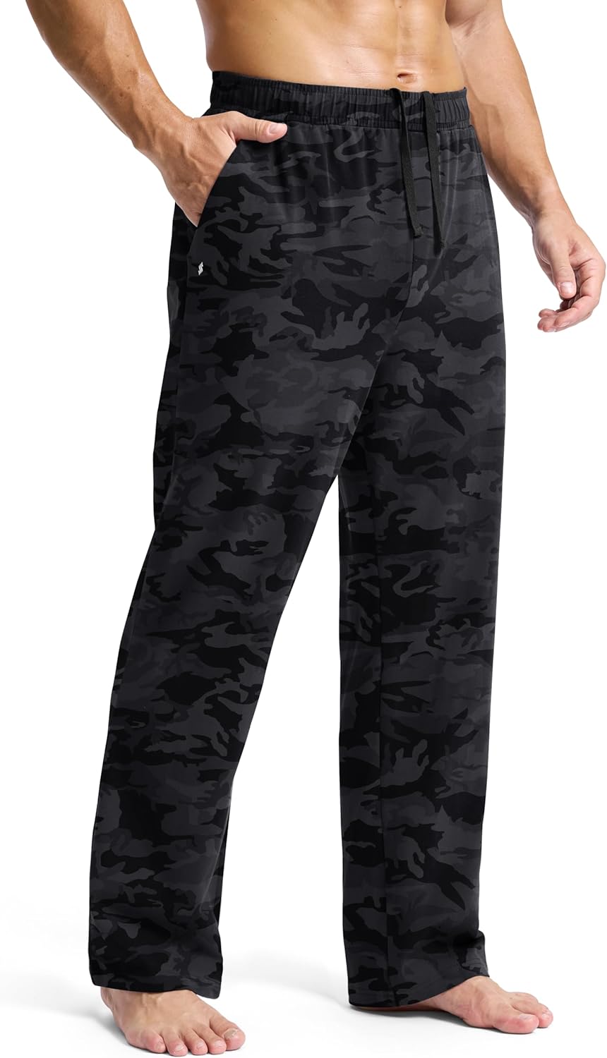Soothfeel Men's Cotton Sweatpants for Comfort and Style