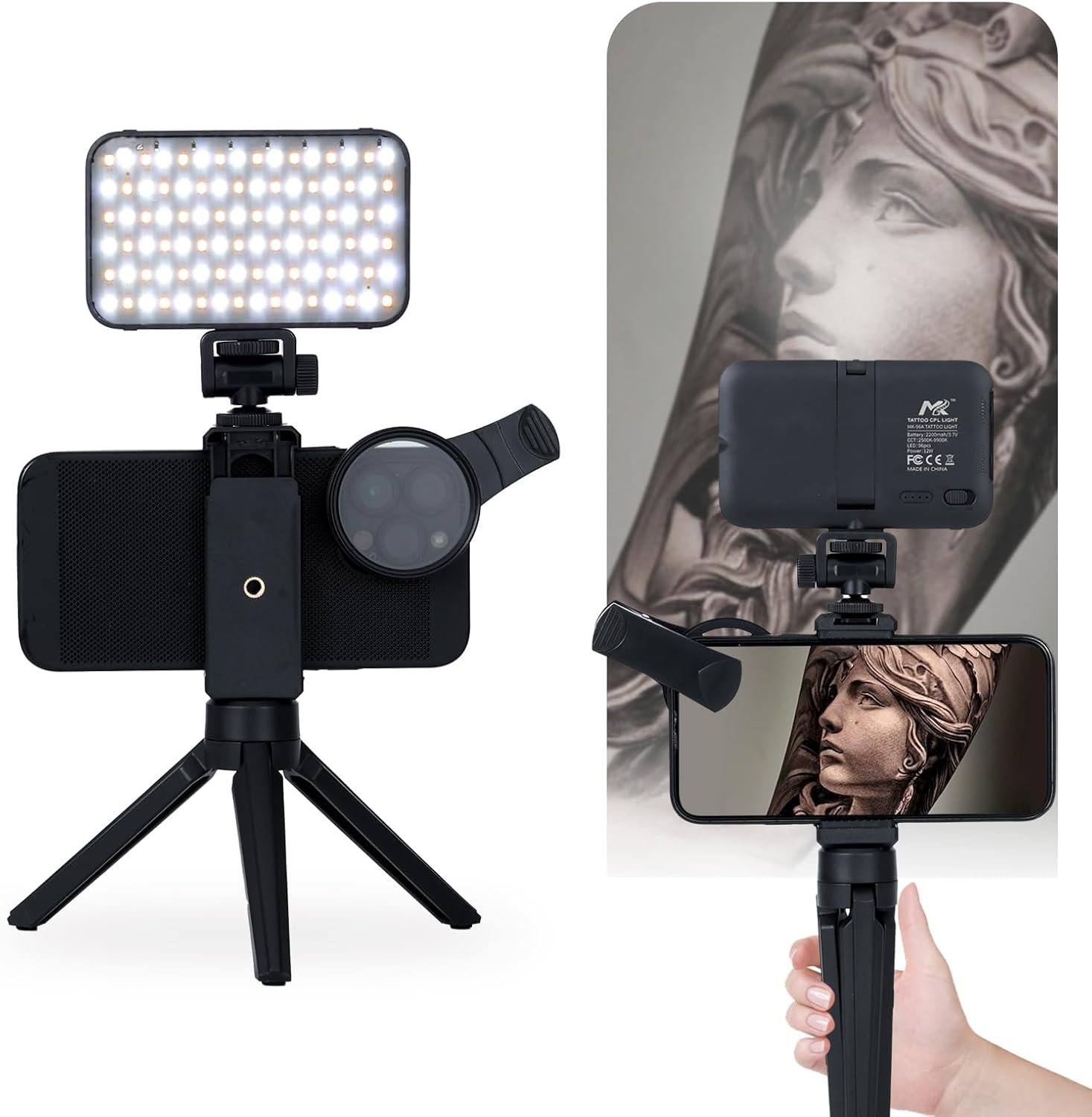 Tattoo Light Equipment for Stunning Photography and Video Capture