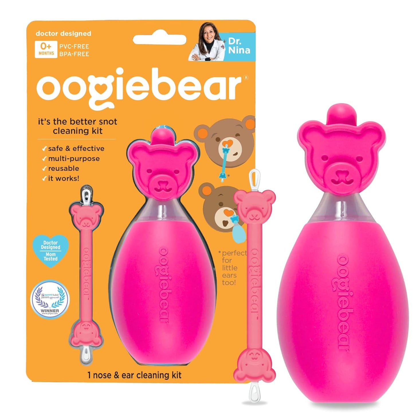 oogiebear: Baby Booger & Earwax Removal - Essential Diaper Bag Tool!