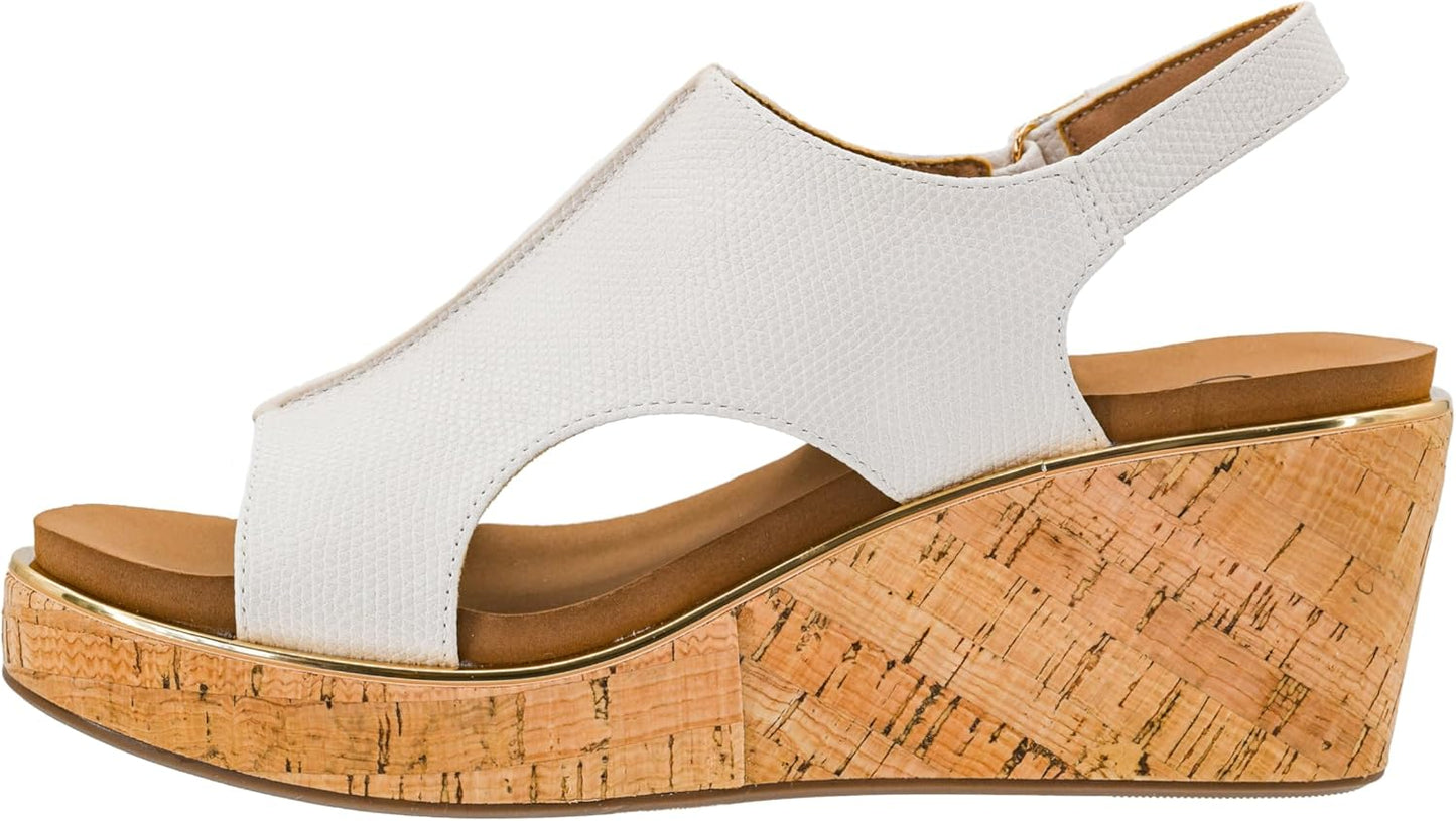Corkys Footwear Womens Carley Wedges for All Day Comfort
