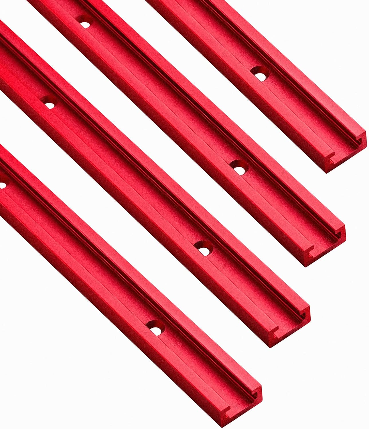Woodworking T Tracks 48in with Screws for Workshop Jigs DIY