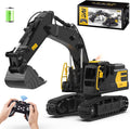 1:18 Remote Control Excavator Construction Toy - Realistic 11-Channel