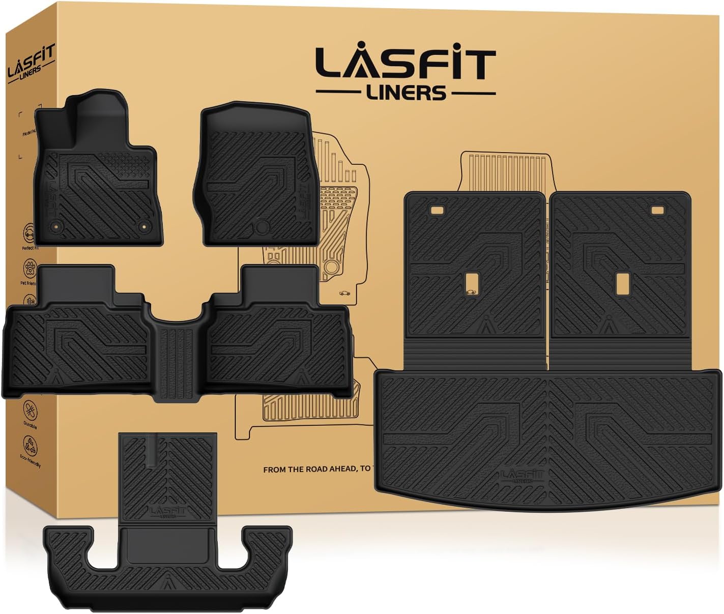 Custom Fit Floor Mats for Ford Explorer 2022-2026, All Weather