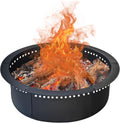SoulMate Outdoor 48-Inch Fire Pit Ring for DIY Fire Pits