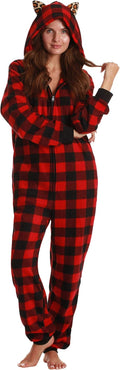 Just Love Adult Onesie Pajamas with Fun Animal Prints