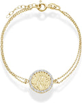 Alef Bet Hebrew Prayer Bracelet for Women - Sterling Silver