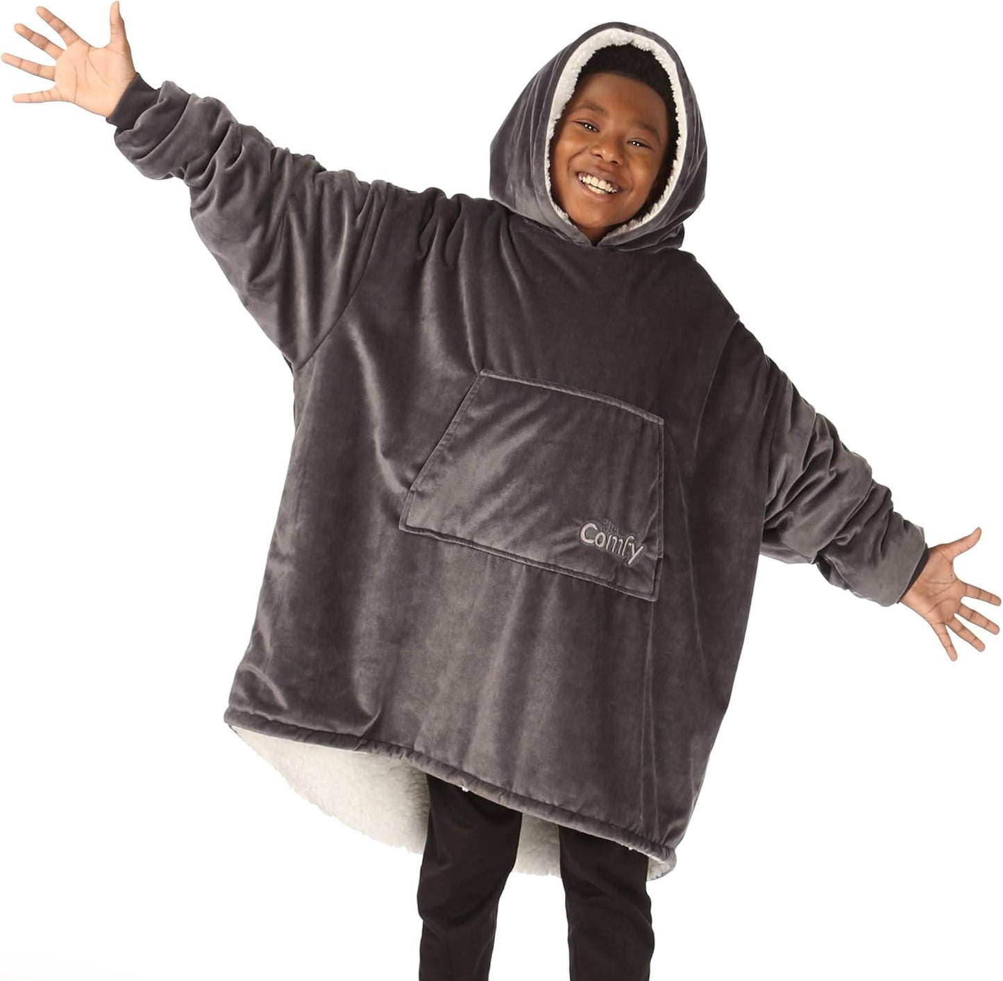 The Comfy Original Jr for Kids: Cozy Wearable Blanket