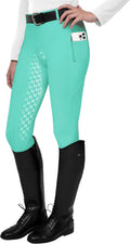FitsT4 Sports Women's Full Seat Riding Tights - Comfortable Close