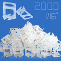 Tile Leveling System 1/16ft Spacers Tile Leveler Clips - Lippage-Free
