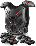 Kids Dirt Bike Gear Chest Protector Set - Thick Shell Protection