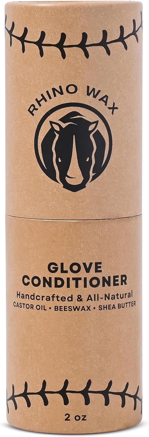 Premium Leather Ball Glove Conditioner - Deep Moisturizing Rhino Wax