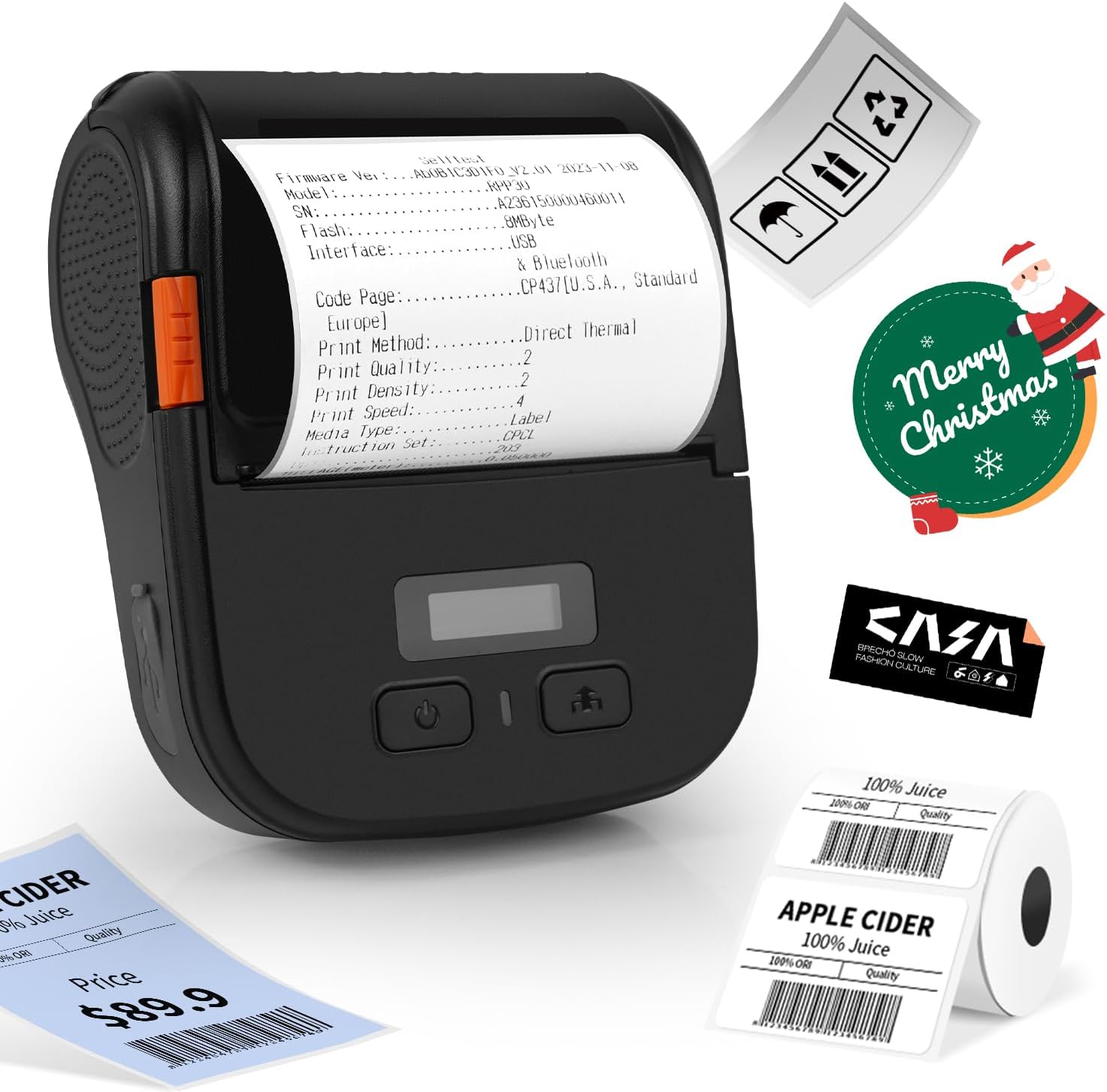 Rongta Bluetooth Label Maker: Effortless Large Label Printing