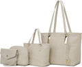 MKF Collection Tote Bag 4 PCS Set by Mia K - Versatile Everyday Tote