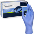 HALYARD AQUASOFT Nitrile Exam Gloves 3.1 mil, 9.5in - Thin Blue