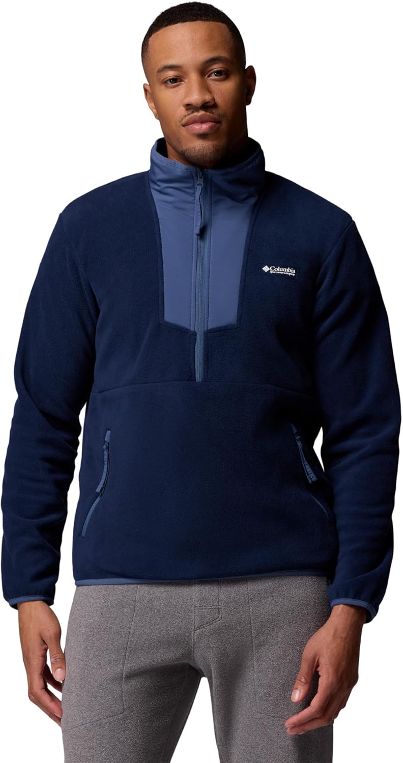 Columbia Mens Sequoia Grove Half Zip Fleece for Ultimate Comfort