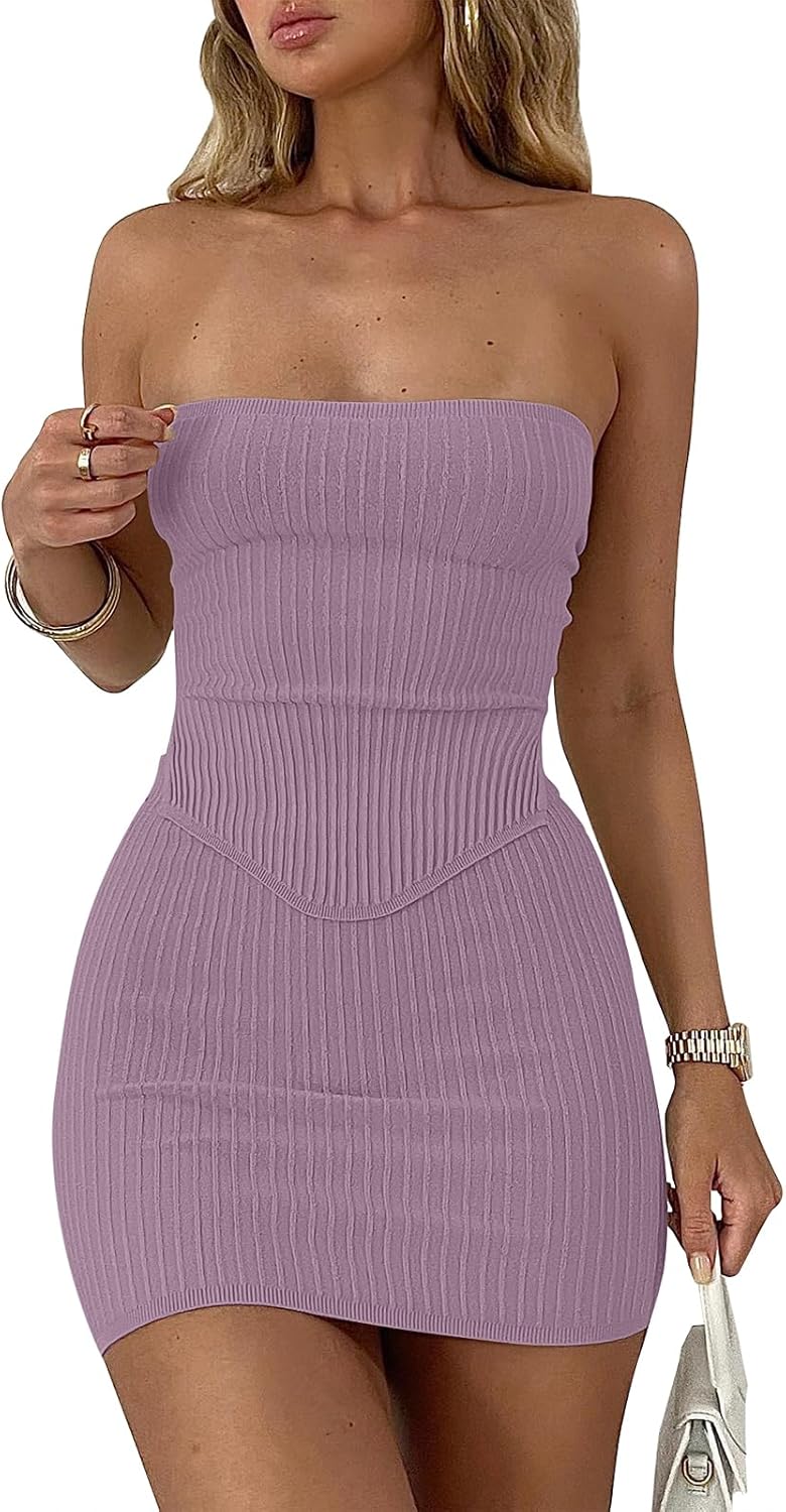 Stylish 2 Piece Skirt Set for Women - Summer Crop Top Outfit