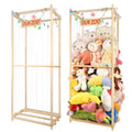Extra Large Stuffed Animal Storage Organizer 63in Tower - Holds 155