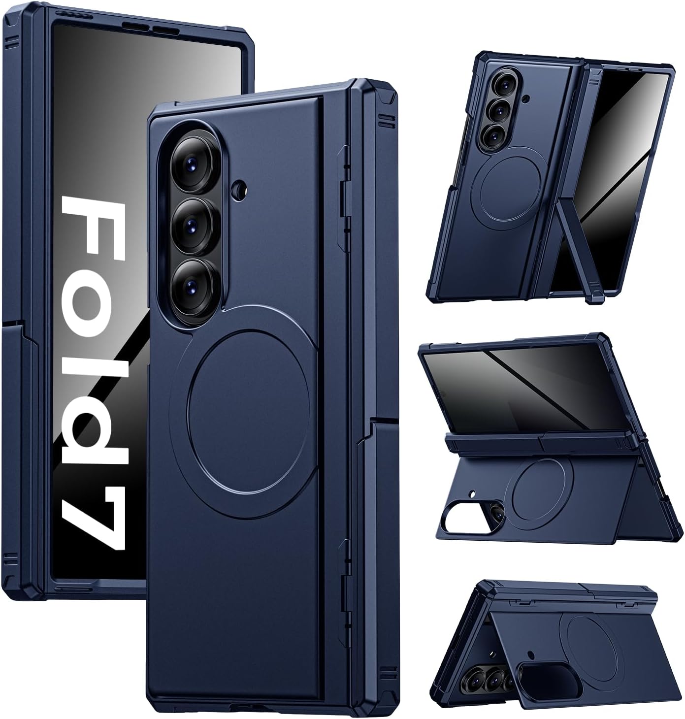 Samsung Galaxy Z Fold 7 Case: Magnetic Shockproof Dual-Stand