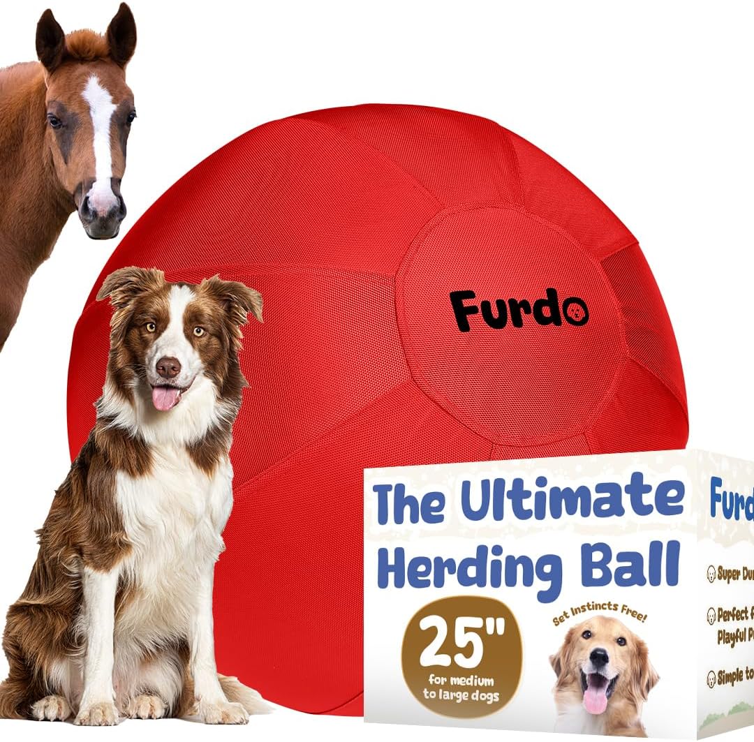 25 Herding Ball for Dogs - Perfect for Active Play and Fun