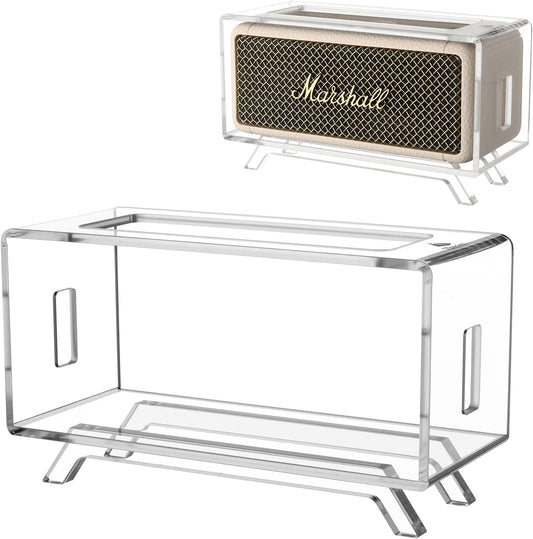 Transparent Desktop Stand for Marshall Emberton Speakers