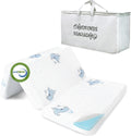 Pack and Play Mattress for Babies with Marine Whale Design