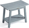 Large Shower Bench Seat for Indoor and Outdoor Use, Waterproof