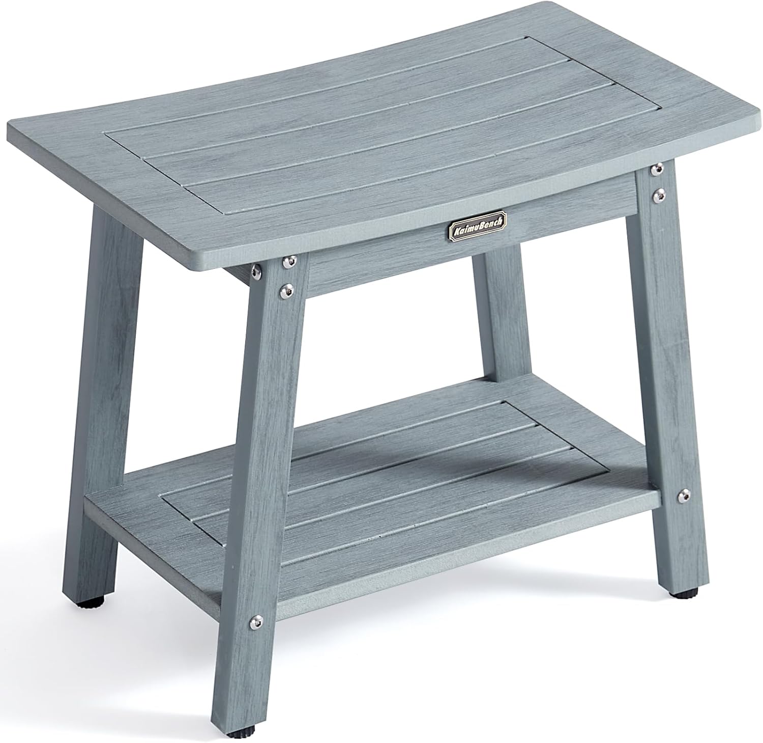 Large Shower Bench Seat for Indoor and Outdoor Use, Waterproof