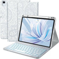 Harvopu Compatible iPad Air 11-inch Case with Backlit Detachable