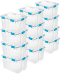 Sterilite 12-Pack Gasket Box 80 Quart - Weather-Resistant Storage
